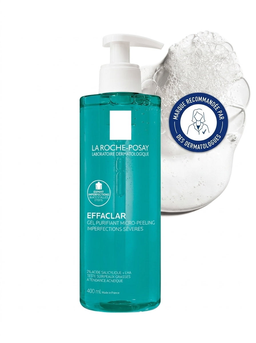 LA ROCHE-POSAY EFFACLAR GEL MICRO-PEELING PURIFIANT - 400 ML