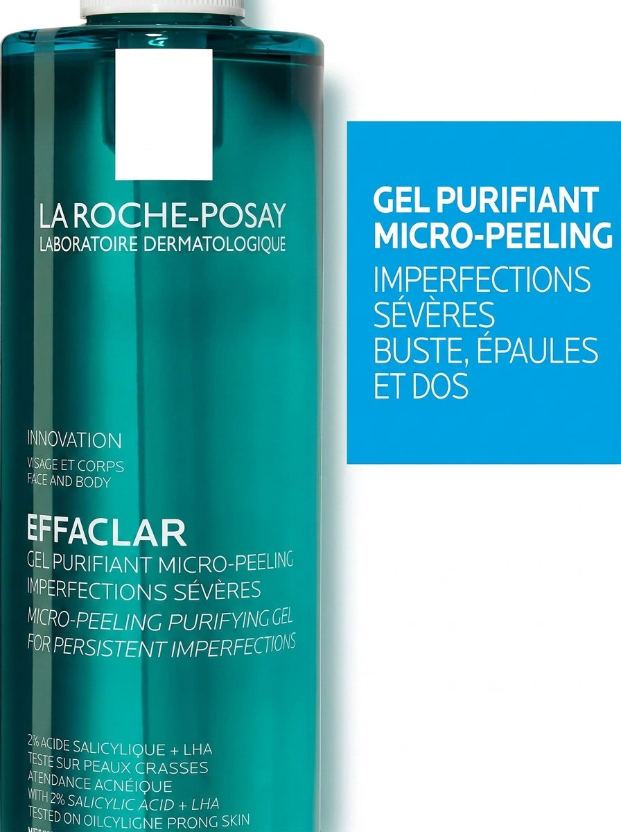 LA ROCHE-POSAY EFFACLAR GEL MICRO-PEELING PURIFIANT - 400 ML
