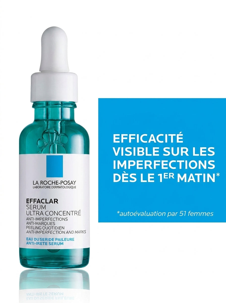 LA ROCHE-POSAY EFFACLAR SÉRUM À L’ACIDE SALICYLIQUE ULTRA CONCENTRÉ - 30 ML