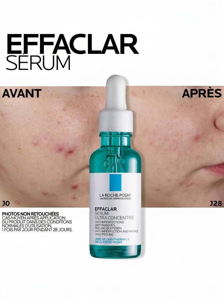 LA ROCHE-POSAY EFFACLAR SÉRUM À L’ACIDE SALICYLIQUE ULTRA CONCENTRÉ - 30 ML